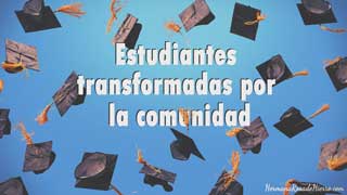 estudiantes transformadas por comunidad